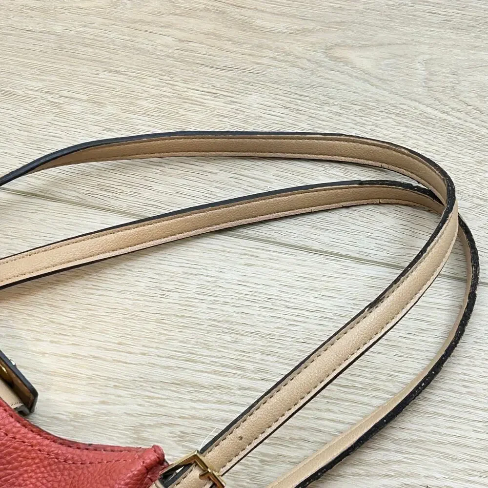 Tutilo NW Tote Shopper/school/work/laptop Bag Brick Orange and tan